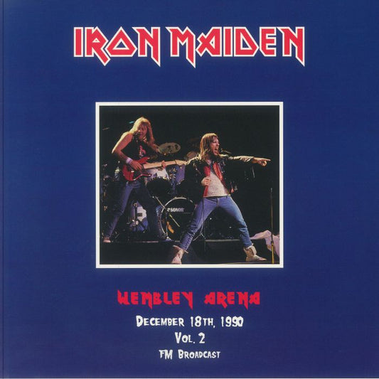 IRON MAIDEN - Wembley Arena 1990 Vol. 2 (Blue Vinyl)