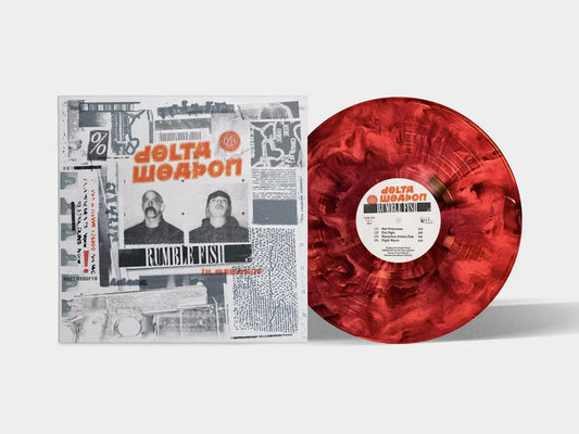 DELTA WEAPON - Rumble Fish (Ep) (Bloody Swirl Vinyl)