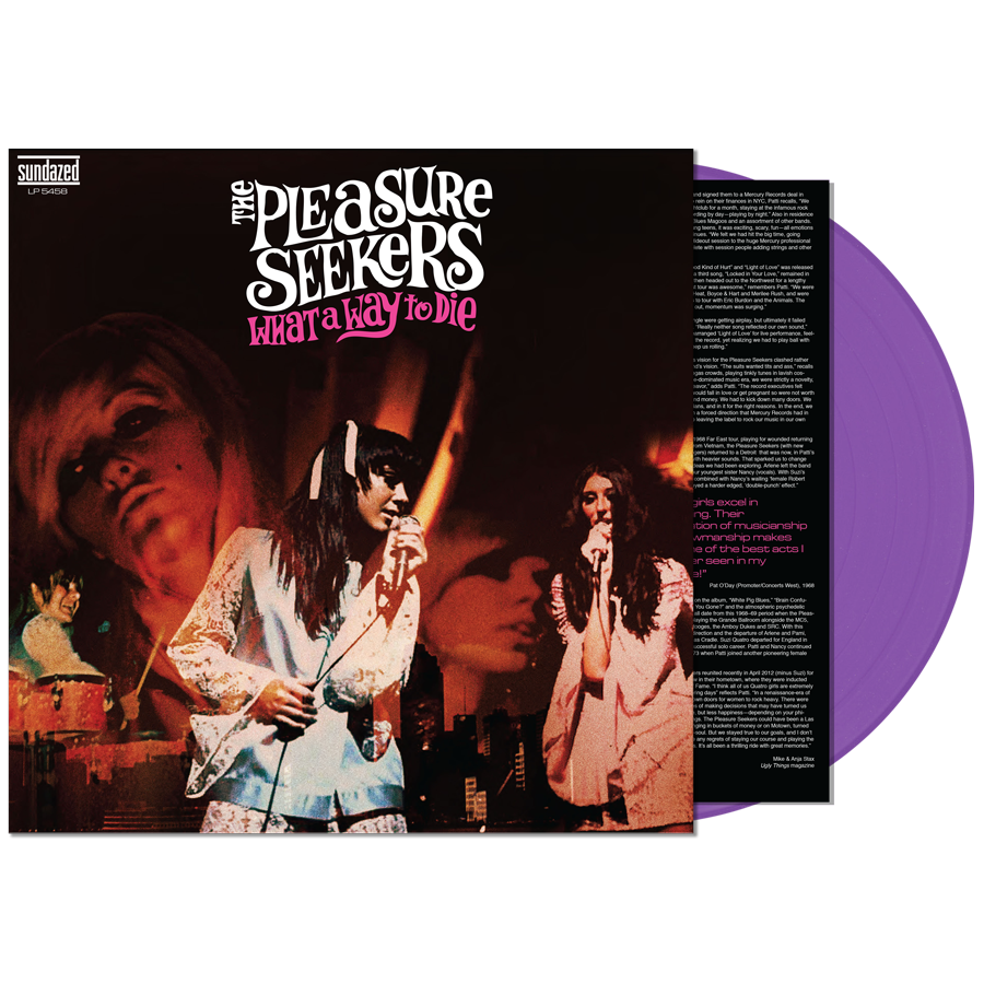 The Pleasure Seekers - What A Way To Die [Violet Vinyl]
