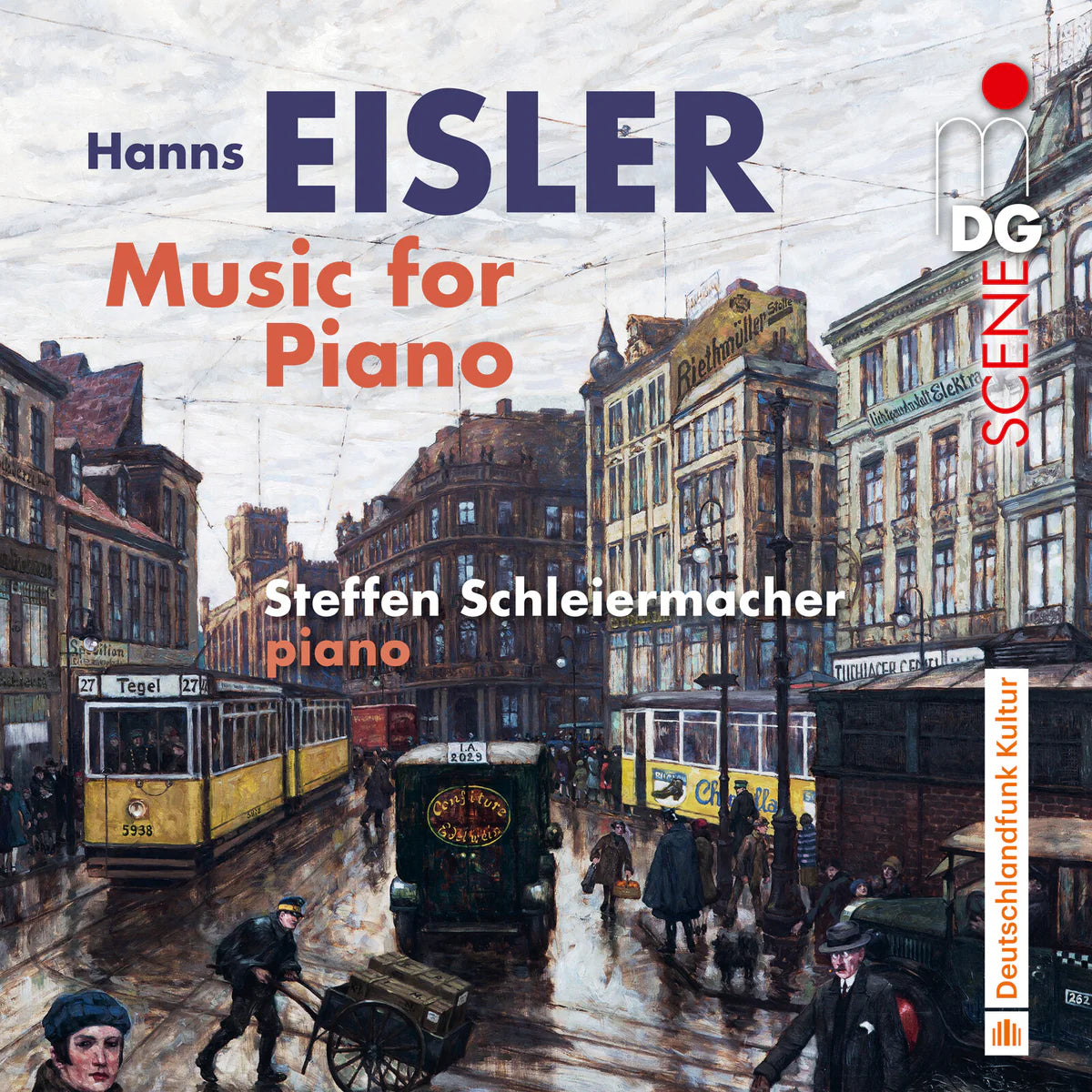 Steffen Schleiermacher - Hans Eisler: Music for Piano [CD]