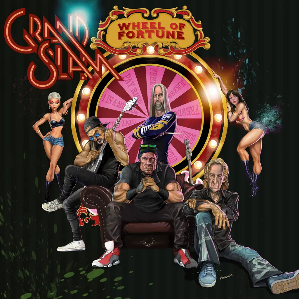 Grand Slam - Wheel Of Fortune [LP Red / Pink Splatter Vinyl]