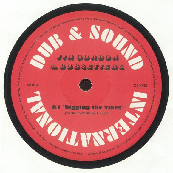 Vin GORDON / DUBSETTERS - Digging The Vibes