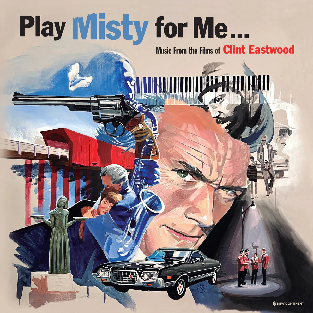 Various Artists - Play Misty for Me - Music from the Films of Clint Eastwood [Blue Vinyl]