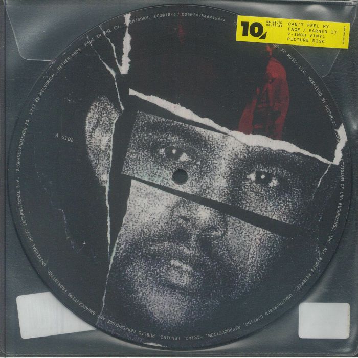 The WEEKND - Can't Feel My Face [7" picture disc]