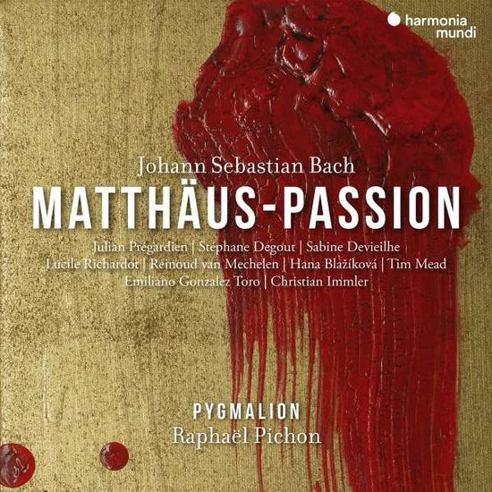 Raphael Pichon / Pygmalion / Julian Pregardien - Matthäus-Passion, BWV 244 [3CD]