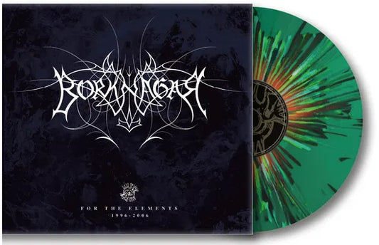 BORKNAGAR - FOR THE ELEMENTS 1996-2006 [Splatter Green]