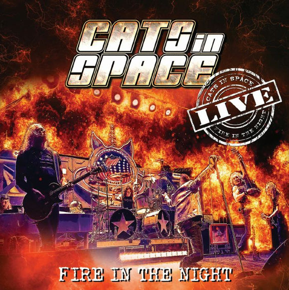 Cats in Space - Fire in the Night: Live [2CD]