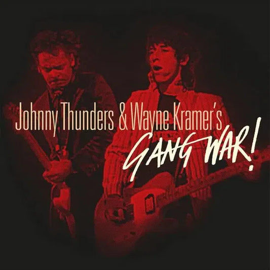 Johnny Thunders & Wayne Kramer - Gang War! [2LP RED and BLACK splattered]