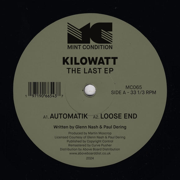 Kilowatt - The Last EP