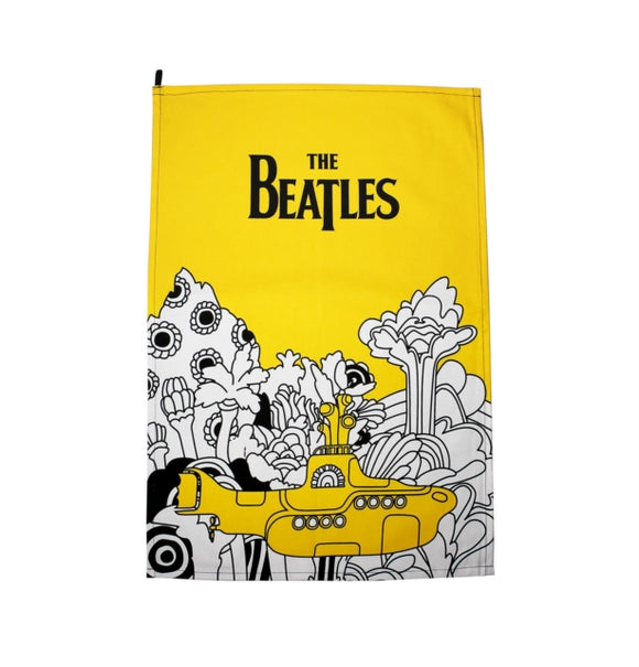 Tea Towel (Recycled Cotton) - The Beatles (Yellow Submarine)
