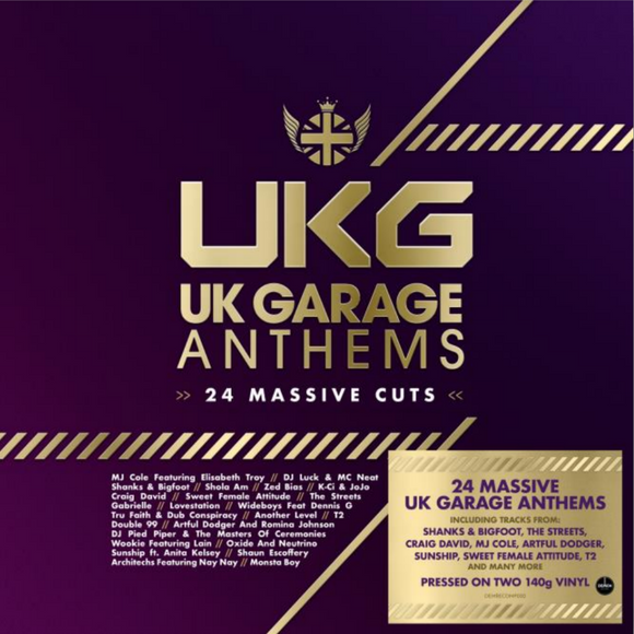 Various Artists - UK Garage Anthems (140g Black Vinyl)