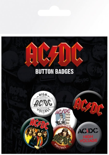 AC/DC - 	AC/DC MIX BADGE PACK
