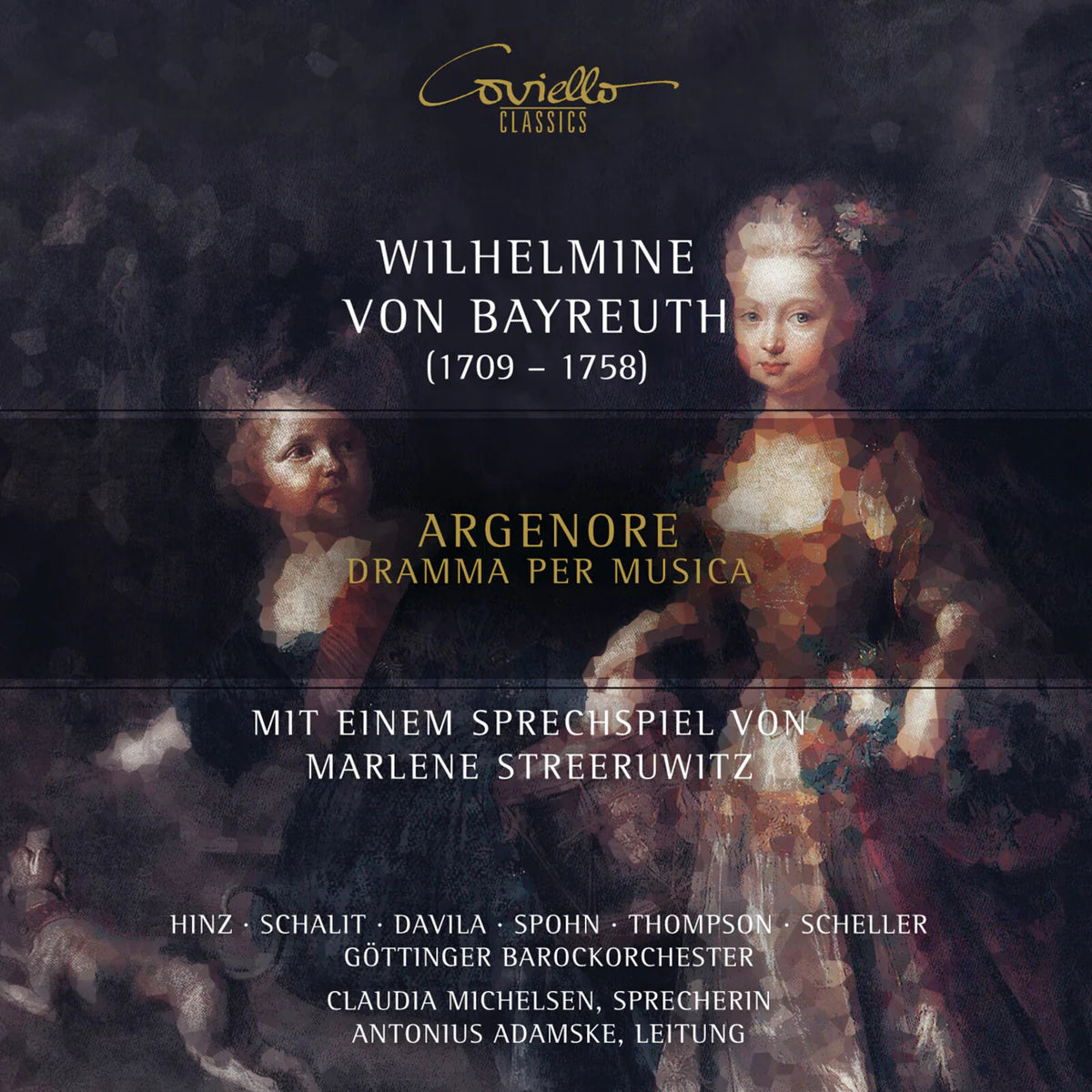 Soloists; Gottinger Barockorchester; Antonius Adamske - Wilhelmine von Bayreuth: Argenore - Dramma per Musica [4CD]