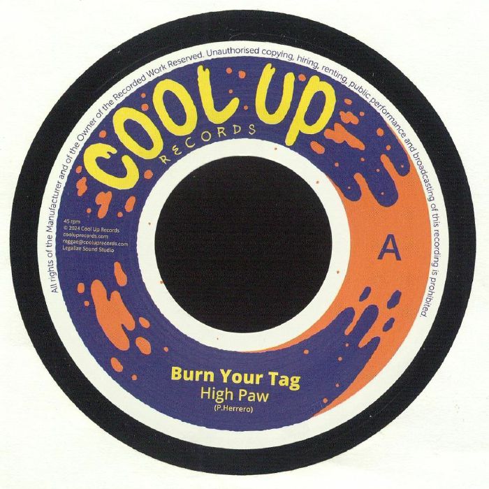 High Paw - Burn Your Tag (7" Vinyl)