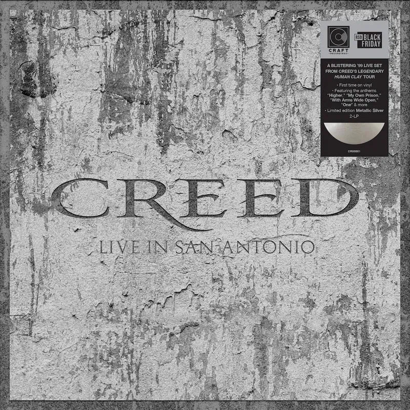 Creed - Live In San Antonio (11/14/1999) [Coloured 2LP]