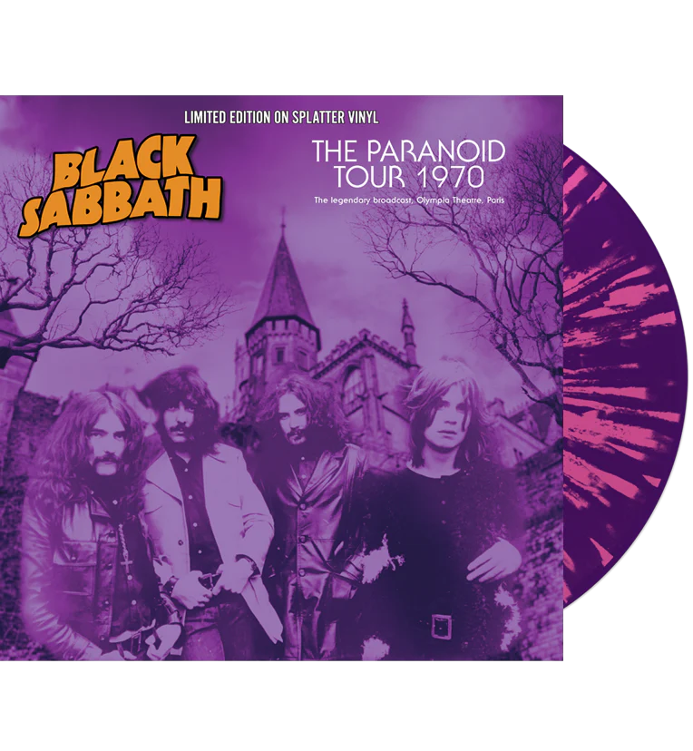 BLACK SABBATH - Paranoid 1970 (Splatter Vinyl)
