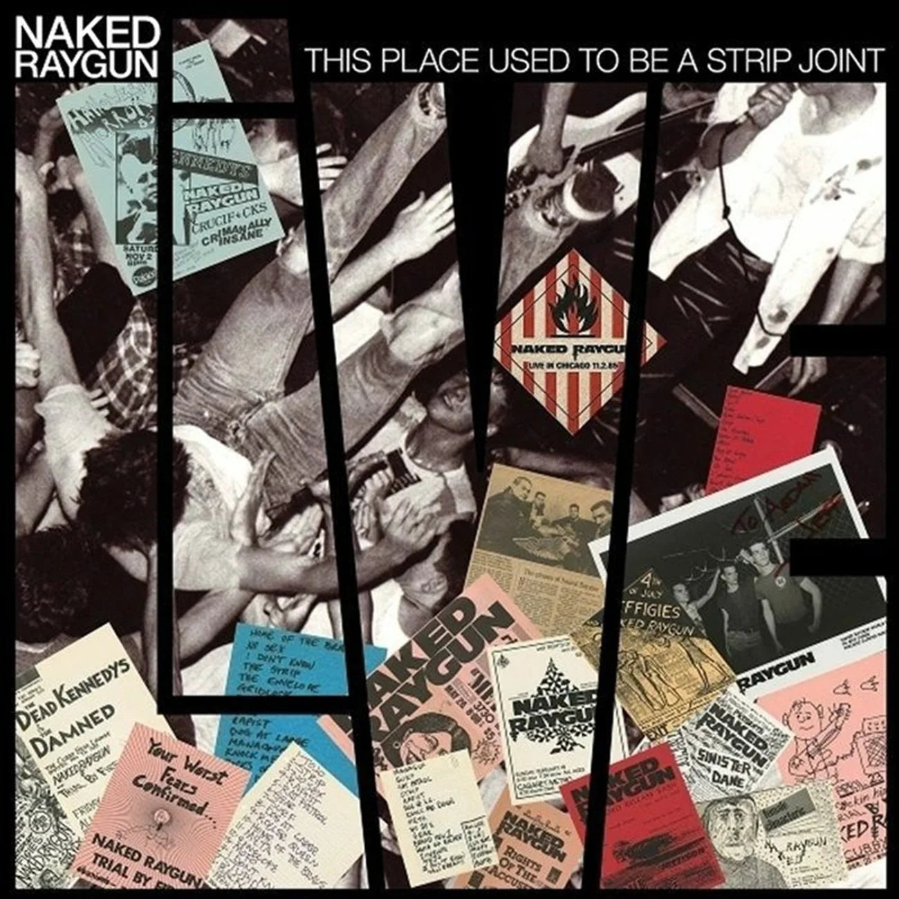 Naked Raygun - This Place Used to Be a Strip Joint [Orange Crush Vinyl]