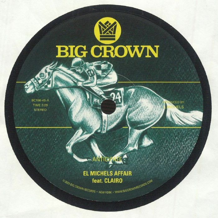 EL MICHELS AFFAIR - ANTICIPATE B/W INDIFFERENCE [7" Vinyl]