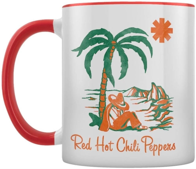 Red Hot Chili Peppers (Island) Red Coloured Inner Pod Mug