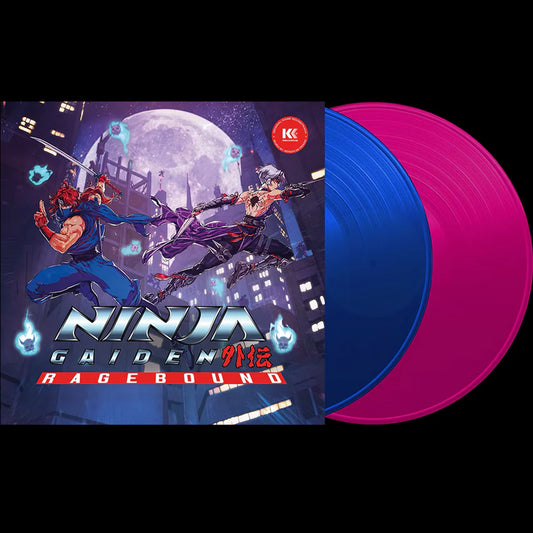 Sergio De Prado - Ninja Gaiden – Ragebound (Original Game Soundtrack) [Blue transparent & Magenta transparent 2LP]