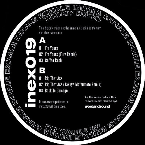 Toomy Disco - I'm Yours EP