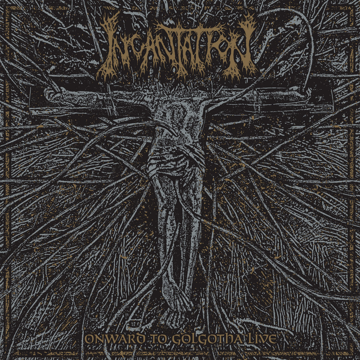 Incantation - Onward To Golgotha Live [Splatter VInyl]