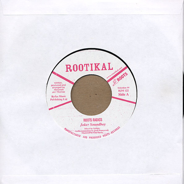 Roots Radics - Joker Soundboy [7" Vinyl]