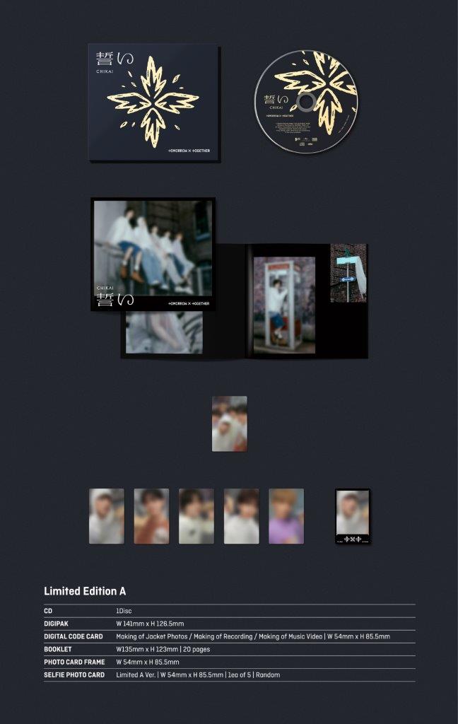 TOMORROW X TOGETHER - CHIKAI [Limited Edition A] (CD)