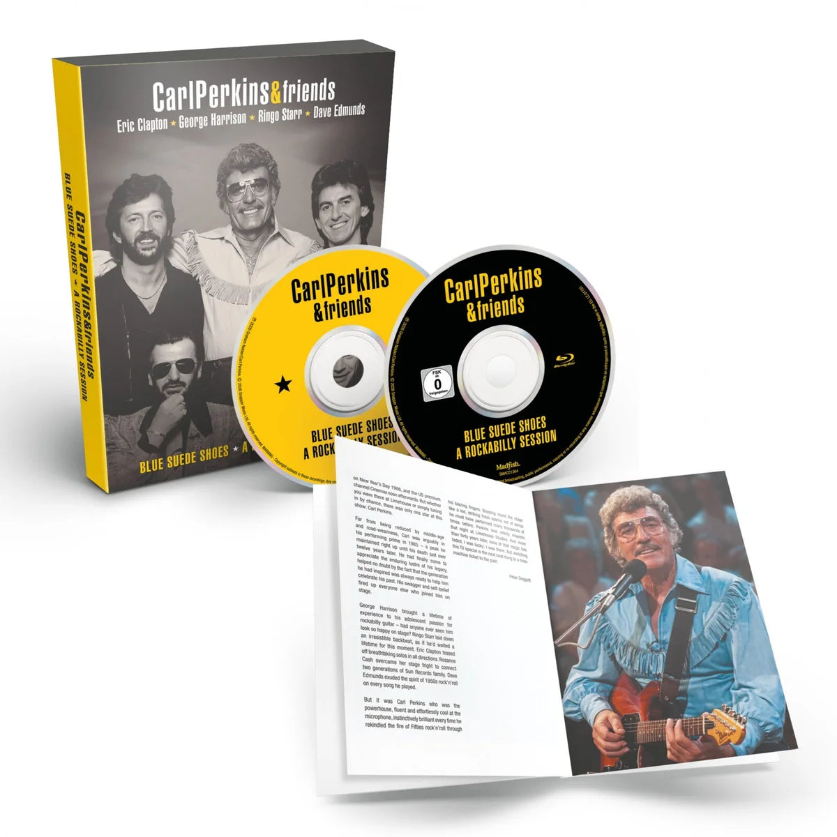 Carl Perkins & Friends - Blue Suede Shoes - A Rockabilly Session [CD + Blu-ray Set]