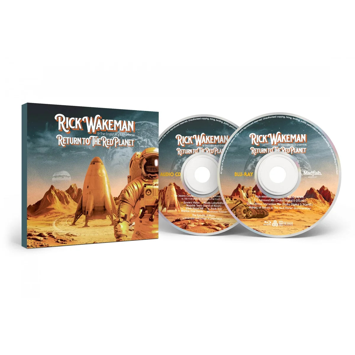 Rick Wakeman - Return To The Red Planet [CD + Blu-ray]