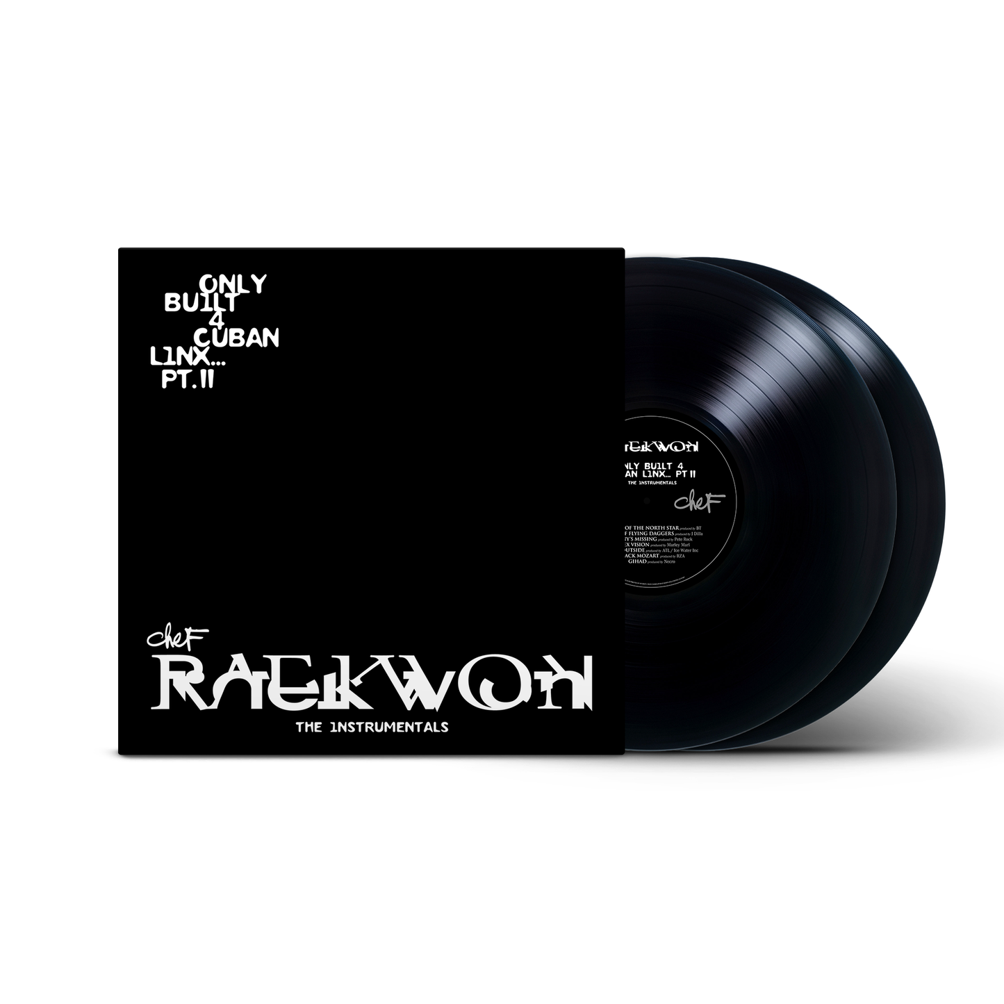 Raekwon - Only Built 4 Cuban Linx... Pt. II - THE INSTRUMENTALS, Shaolin Noir Edition [2LP]