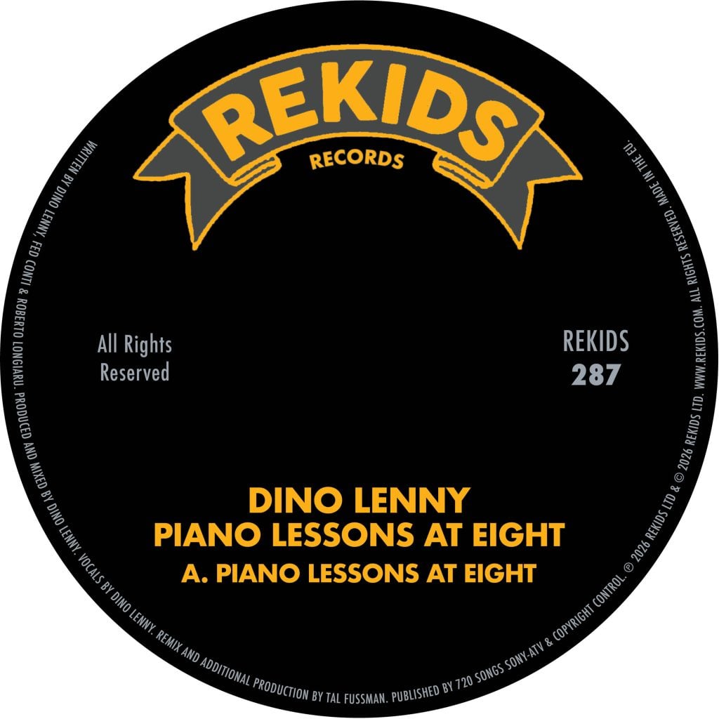 Dino Lenny -Piano Lessons At Eight (Incl. Tal Fussman Remix)