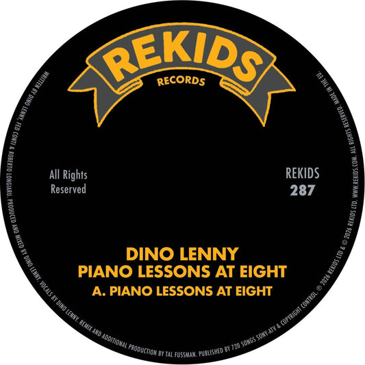 Dino Lenny -Piano Lessons At Eight (Incl. Tal Fussman Remix)