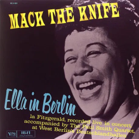 ELLA FITZGERALD - MACK THE KNIFE: ELLA IN BERLIN