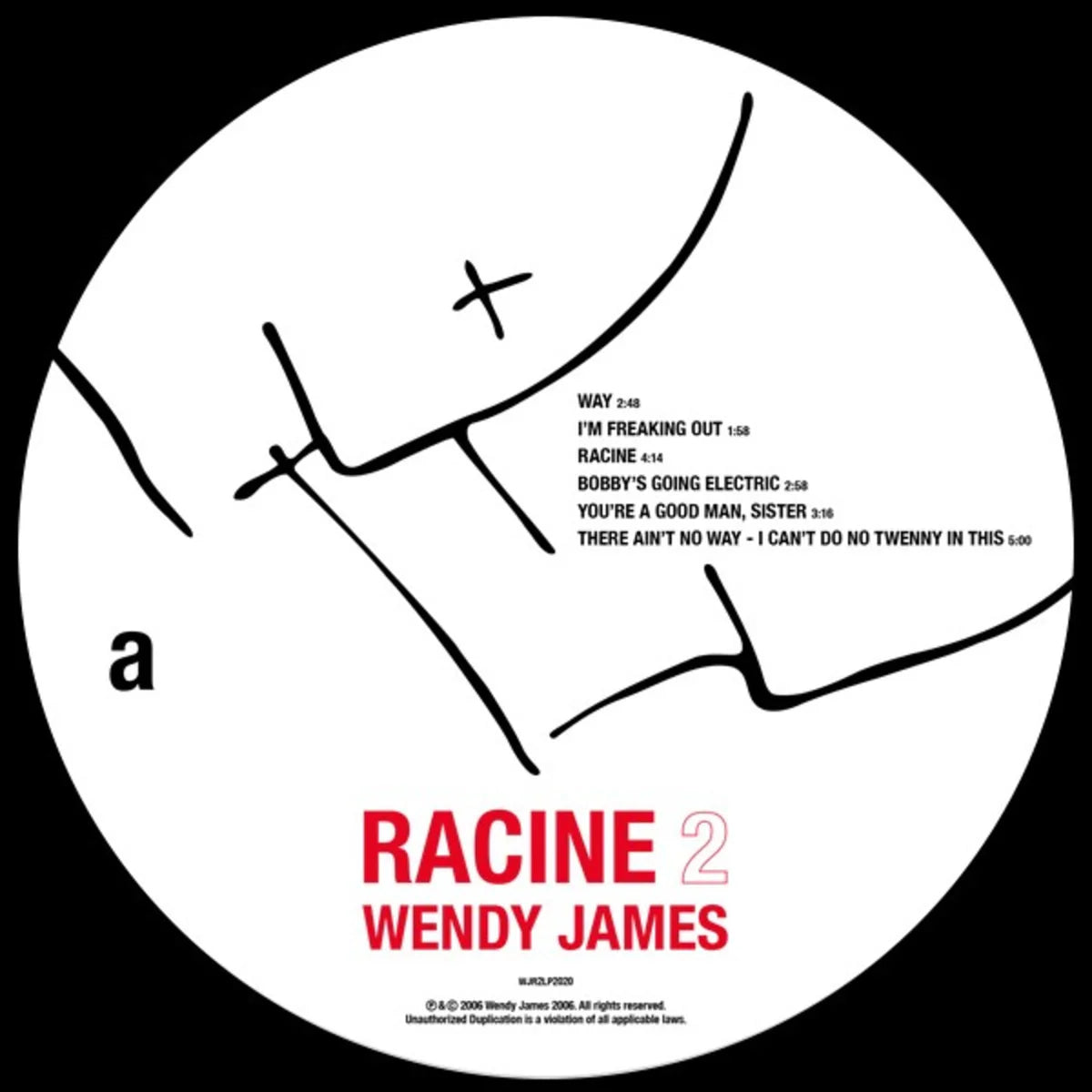 Wendy James - RACINE 2 [12 PICTURE DISC]