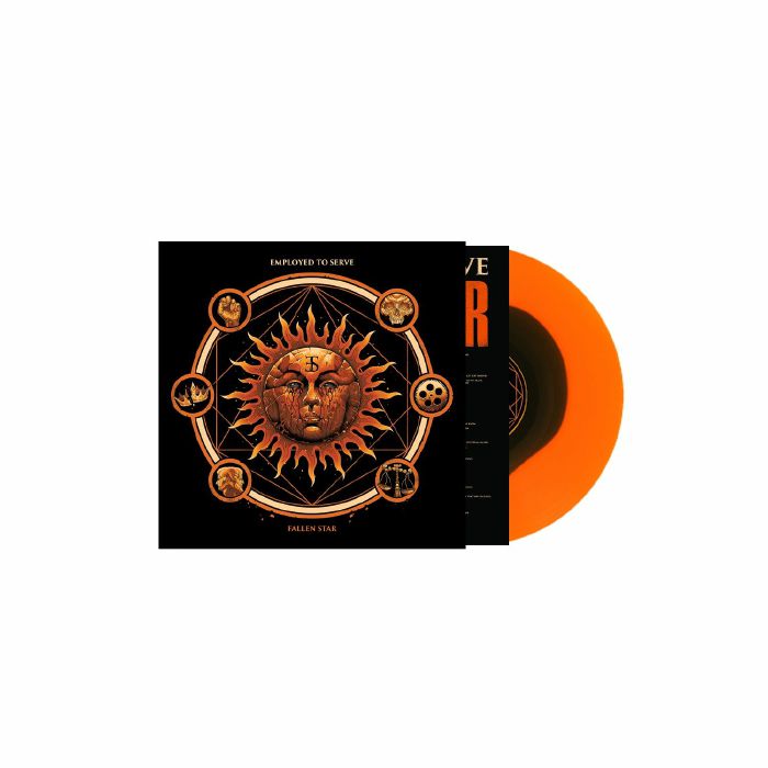 Employed To Serve - Fallen Star [Orange with black sunburst vinyl]