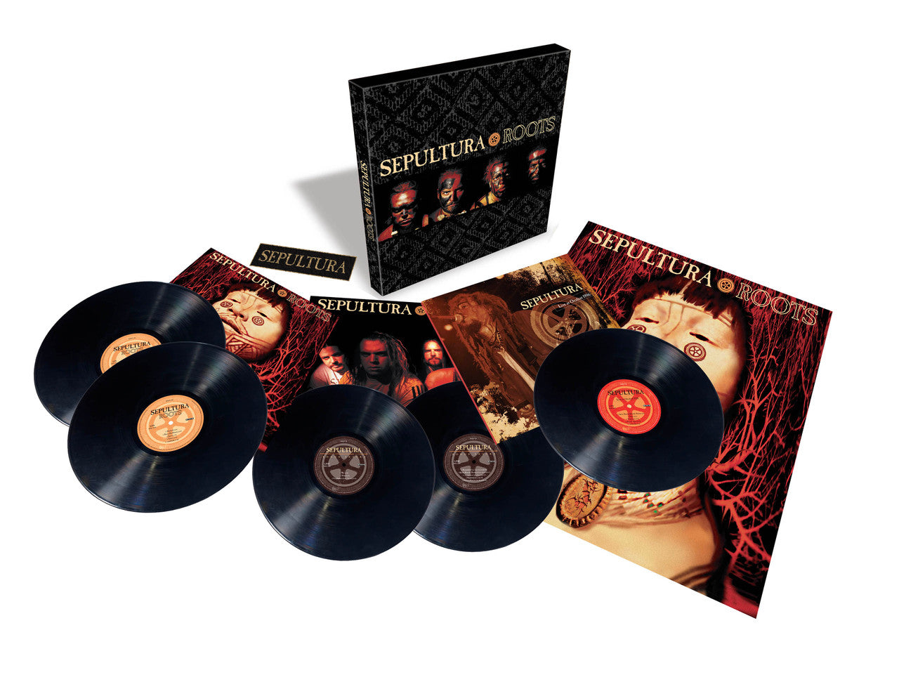 Sepultura - Roots (25th Anniversary Edition) [5LP Black Vinyl Box set]