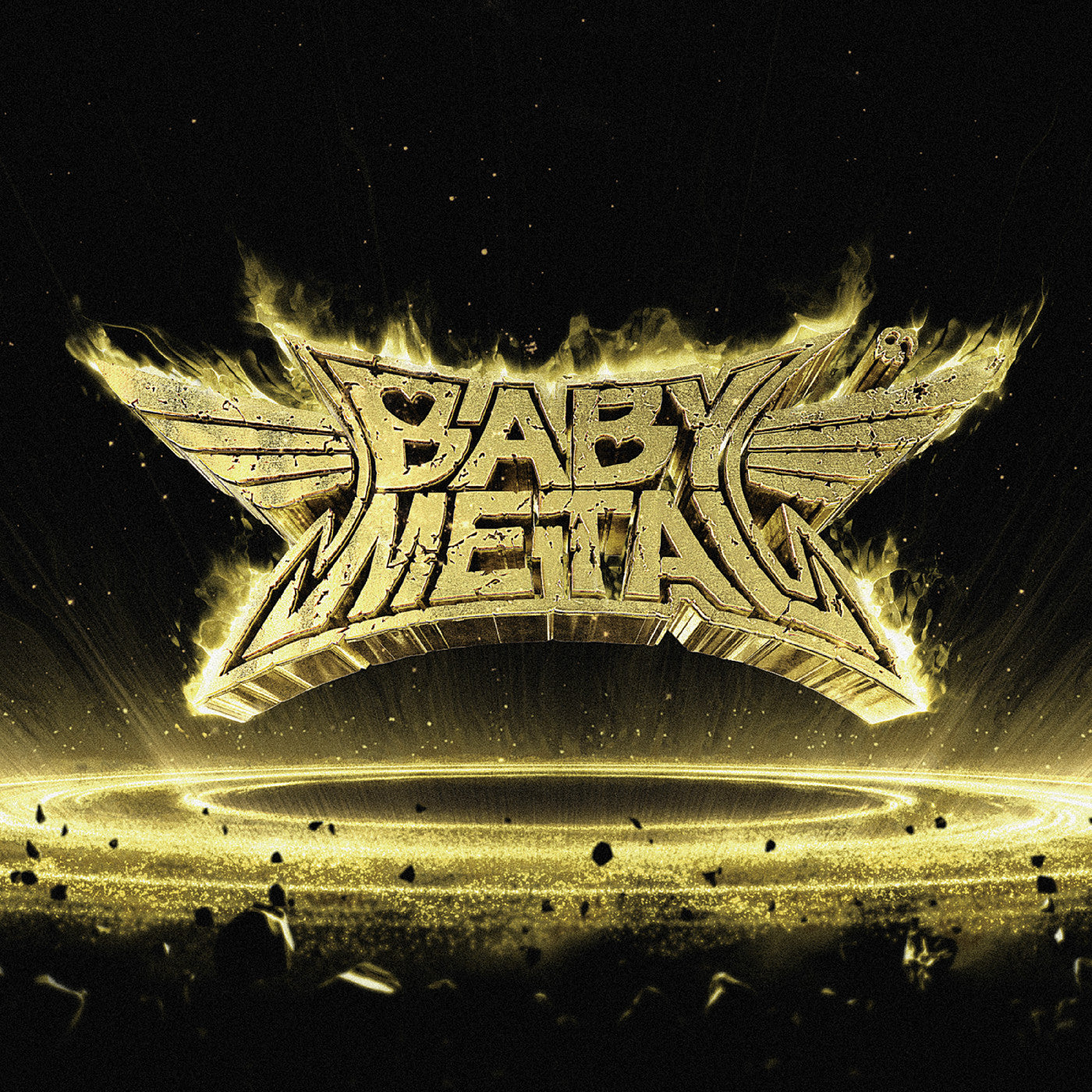 BABYMETAL - METAL RESISTANCE (GOLD & BLACK SPLATTER VINYL)