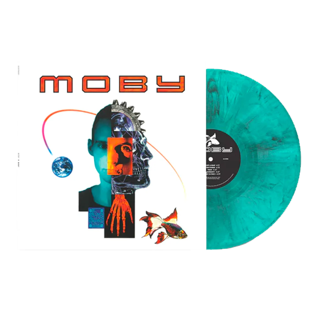 MOBY - Moby (Black/White/Blue Base Marbled Vinyl)