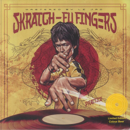 DJ T KUT - Skratch Fu Fingers Practice  ["beer" vinyl]