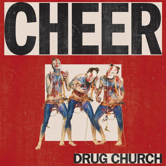 Drug Church - Cheer [Red/Bone/Black Ice Tri-Stripe Vinyl]