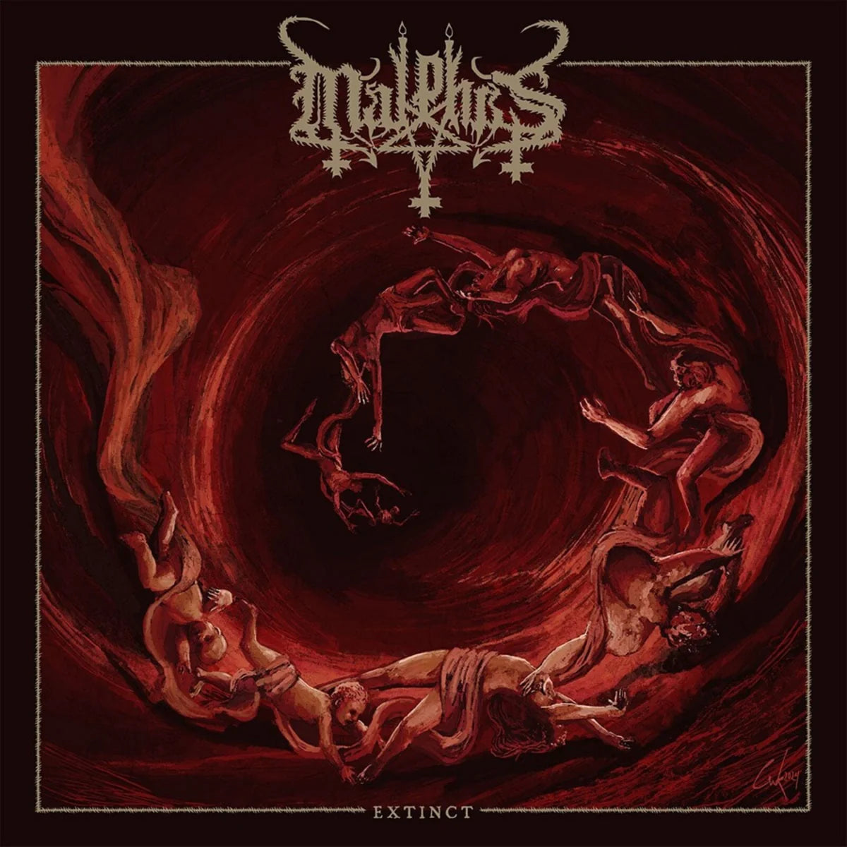 Malphas - Extinct [Rusty Red vinyl]