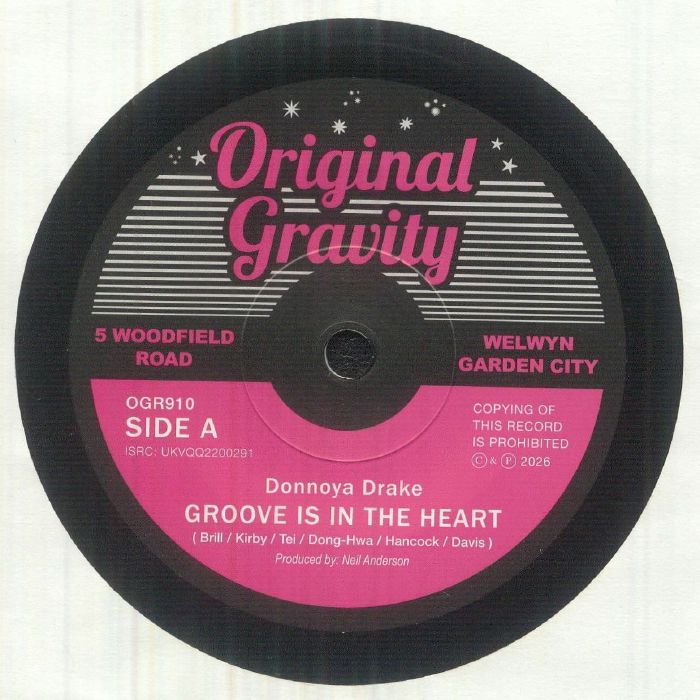 Donnoya DRAKE - Groove Is In The Heart [7" Vinyl]