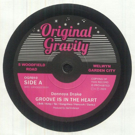 Donnoya DRAKE - Groove Is In The Heart [7" Vinyl]