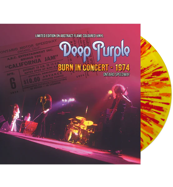 DEEP PURPLE - Burn In Concert (Splatter Vinyl)