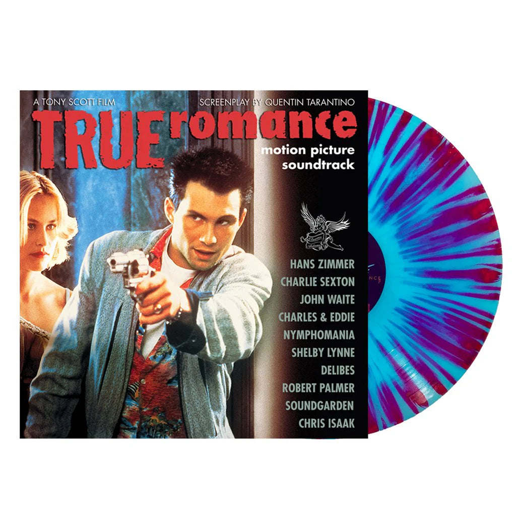 VARIOUS ARTISTS - TRUE ROMANCE [MOTION PICTURE SOUNDTRACK] (Blue With Magenta Splatter)