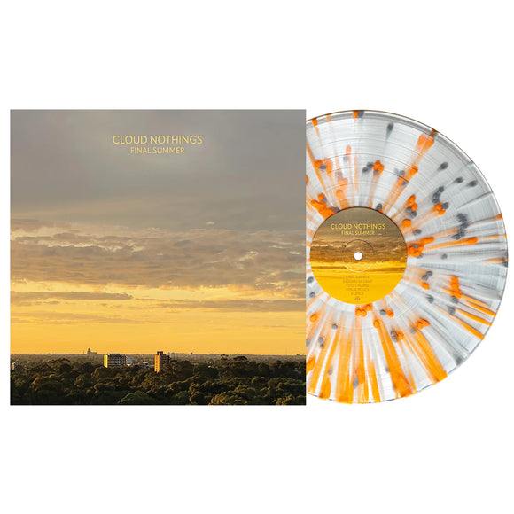 Cloud Nothings - Final Summer [Clear with Orange and Grey Splatter Vinyl]