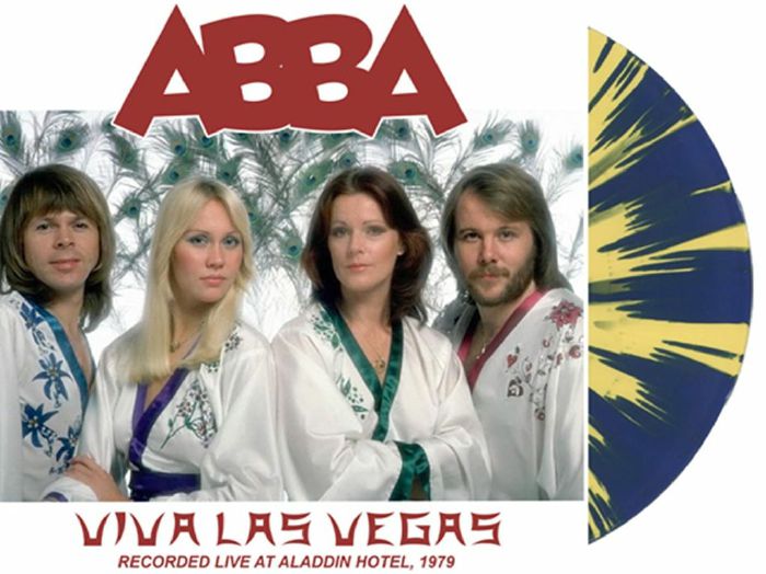 ABBA - Viva Las Vegas: Live At Performing Arts Theatre Aladdin Hotel Las Vegas NV September 24th 1979: FM Broadcast [YELLOW & BLUE SPLATTERED]