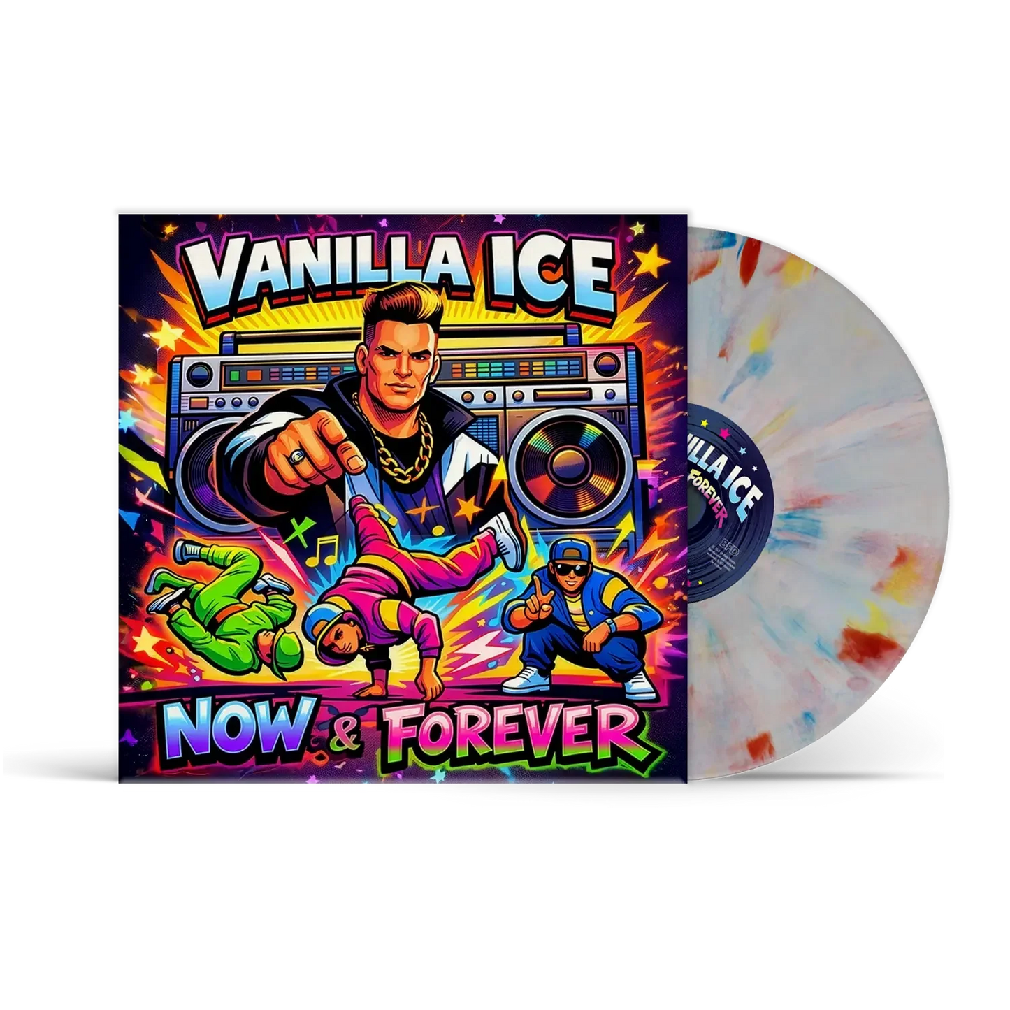 Vanilla Ice - Now & Forever (12inch Vinyl) [Splatter vinyl]
