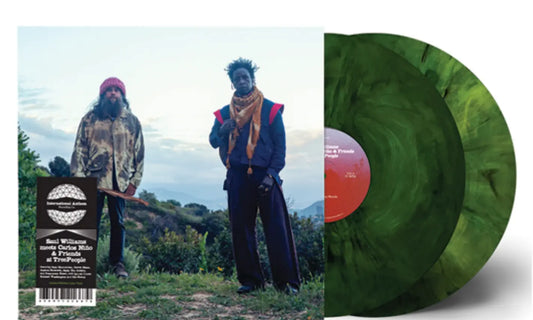 Saul Williams, Carlos Niño & Friends - Saul Williams meets Carlos Niño & Friends at TreePeople [green splatter coloured vinyl]